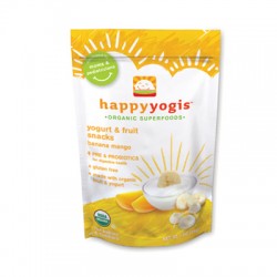 Happy Yogis Happy Melts Organic Yogurt Snacks - Banana & Mango (8, 1 oz.)