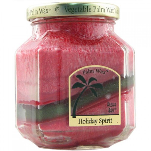 Aloha Bay Richly Scented Deco Jar Holiday Spirit - 1 Candle