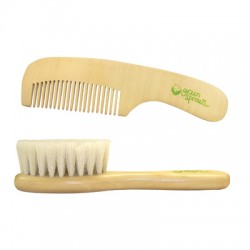 Green Sprouts Comb and Brush Set (1, 1 set)