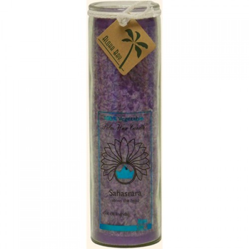Aloha Bay Unscented Chakra Jar Happiness Violet - 1 Candle