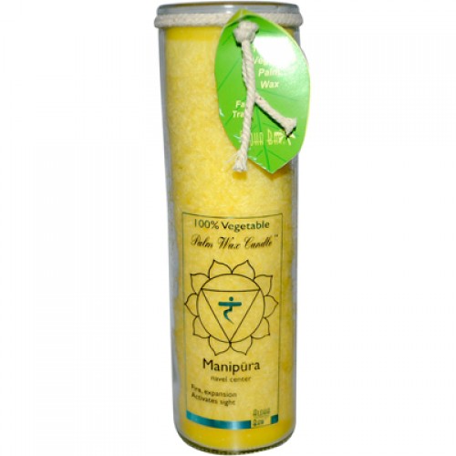 Aloha Bay Unscented Chakra Jar Protection Manipura Yellow - 1 Candle