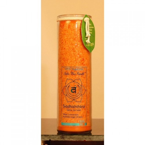 Aloha Bay Unscented Chakra Jar Love Svadhishthana Orange - 1 Candle