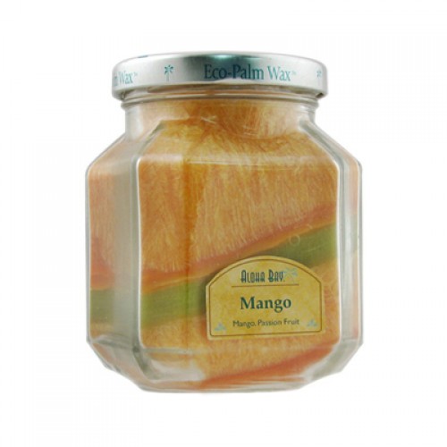 Aloha Bay Richly Scented Deco Jar Mango - 1 Candle