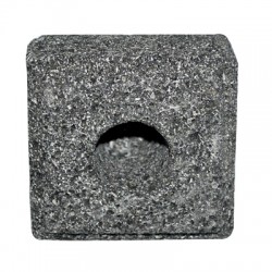 Aloha Bay Taper Candle Holder Lava Stone - 1 Candle Holder