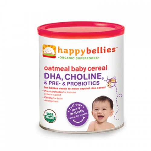 Happy Baby Happy Bellies Organic Oatmeal (6, 7 oz.)