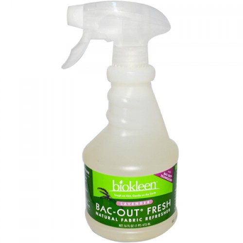 Biokleen Bac - Out Fresh Natural Fabric Refresher Lavender 16 fl oz - Case of 6 - 16 oz