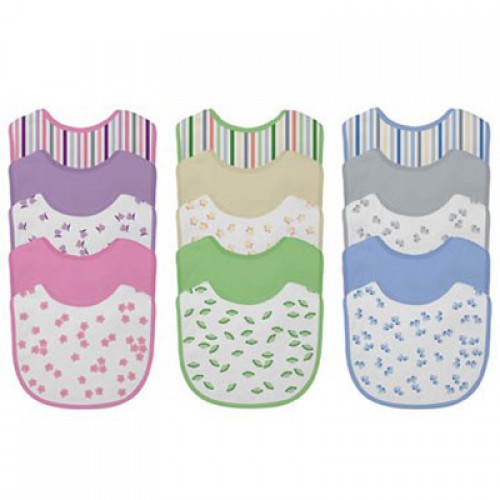 Green Sprouts Terry Knit Bib - Boys (1, 3 pack)