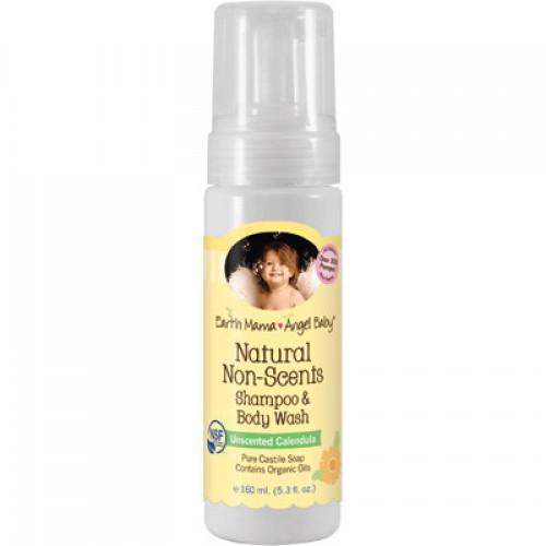 Earth Mama Angel Baby Non-Scents Shampoo & Body Wash (1, 5.3 oz.)