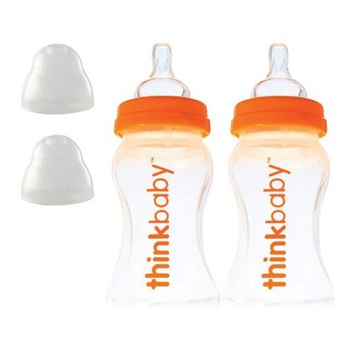 thinkbaby BPA Free Bottles, Stage A, 5 oz, 2 pk