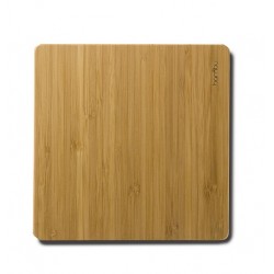 Bambu Small Undercut Bamboo Cutting Board, 6.5"L x 6.5"W