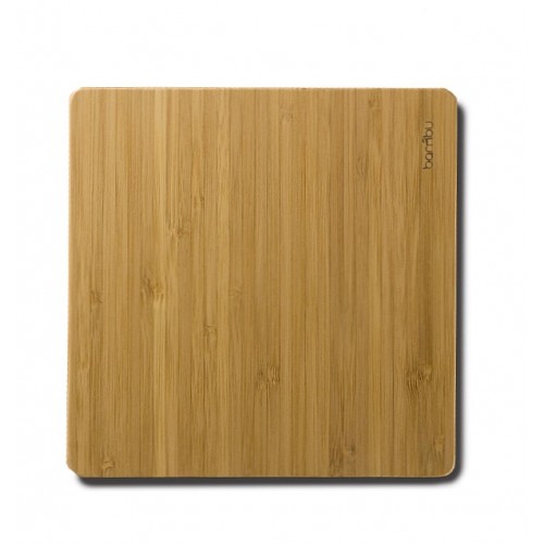 Bambu Small Undercut Bamboo Cutting Board, 6.5"L x 6.5"W