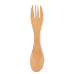 Bambu Bamboo Spork, large, 6" length