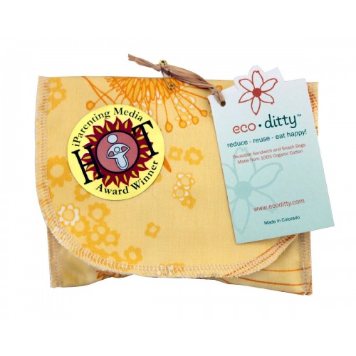 ecoditty Snack Ditty organic snack bag, Fields of Honey