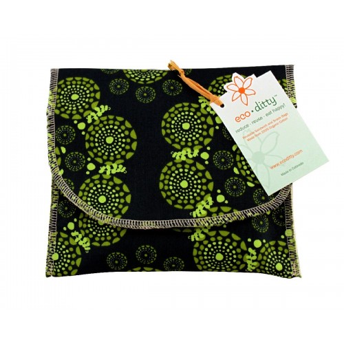 ecoditty Wich Ditty organic sandwich bag, Eyes Of The World