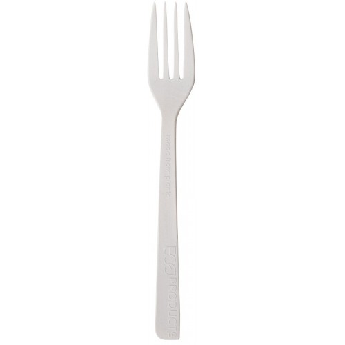 Eco-Products Compostable PLA Fork, 6-in, 1000 units per case Eco-Products Compostable PLA Fork, 6-in, 1000 units per case