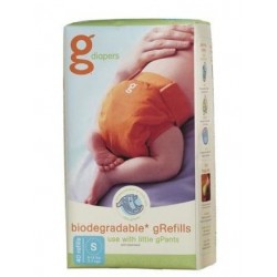 gDiaper Flushable Refill, Small, 40 per pack