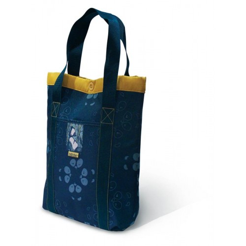 Tote, Teal Panda. Tote, Teal Panda.