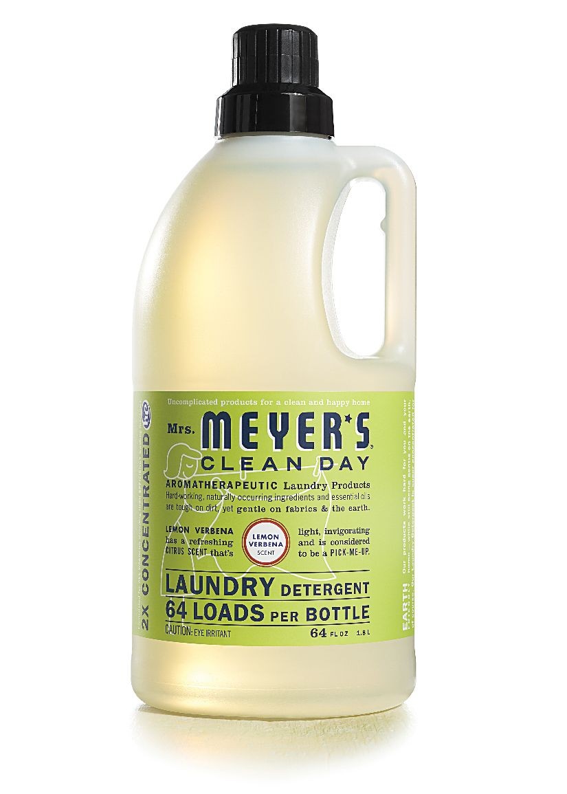 Mrs. Meyer's Clean Day Laundry Detergent 64 Loads, Lemon Verbena, 64 oz
