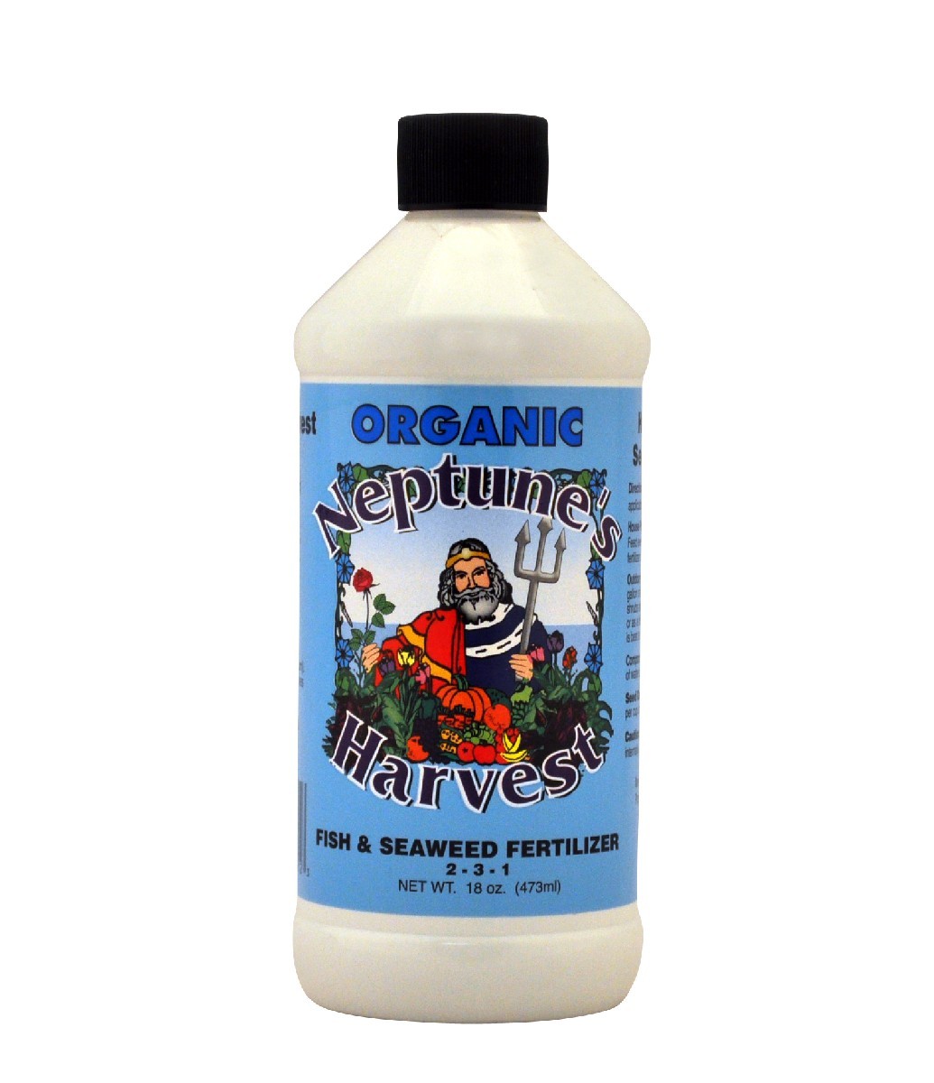 Neptune's Harvest Organic Fish and Seaweed Blend Fertilizer, 231, 1 Pint