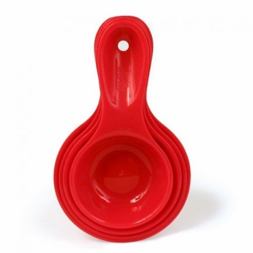 Preserve Measuring Cups, Set of 4, Red Tomato