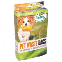 BioBag Dog Waste Bags - 50 Count 